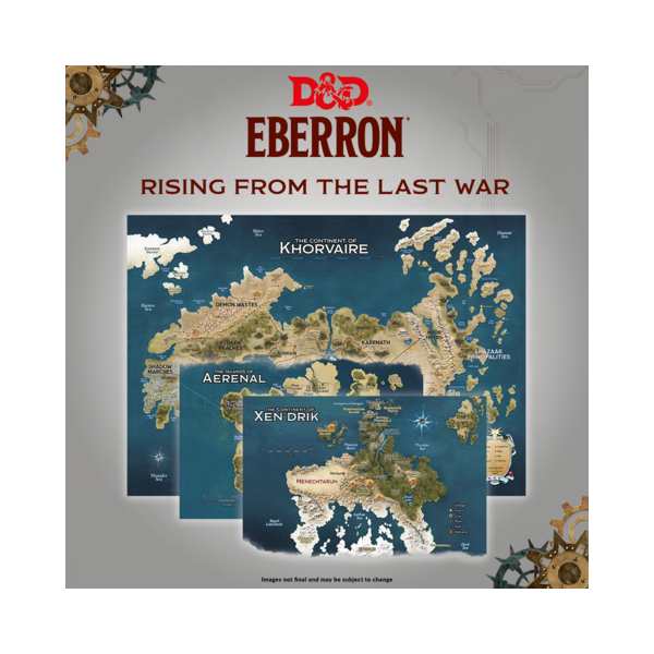 D&D Landkarte Eberron