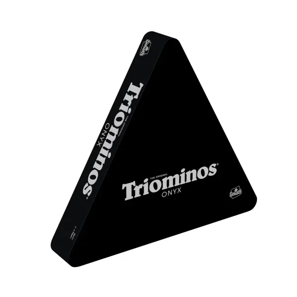 Triominos Onyx | Deluxe Triominos in Metallbox