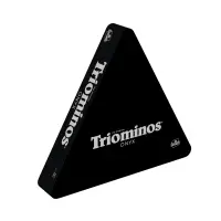 Triominos Onyx | Deluxe Triominos in Metallbox