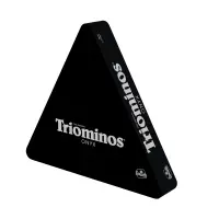 Triominos Onyx | Deluxe Triominos in Metallbox
