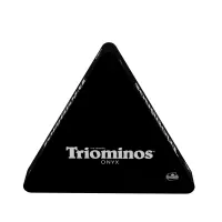 Triominos Onyx | Deluxe Triominos in Metallbox
