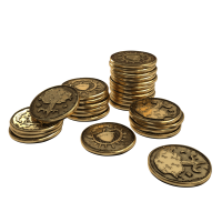 Bardwood Grove - 30 Metallmünzen