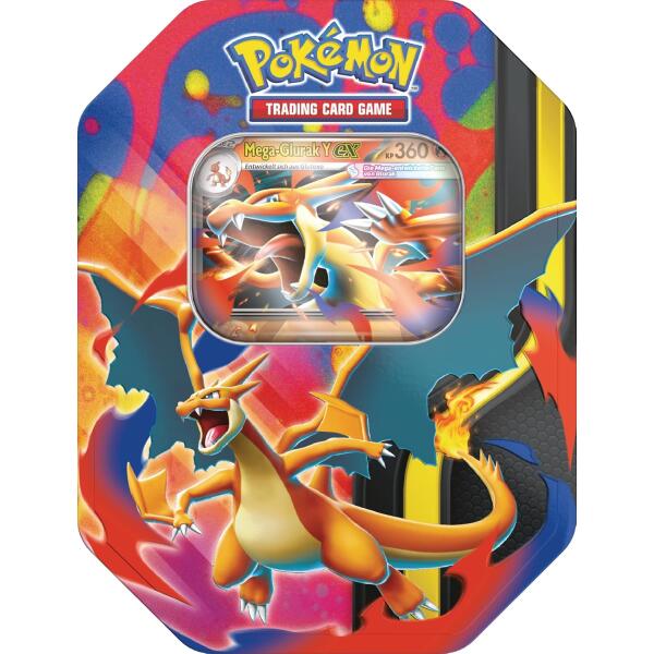 Pokémon Tin-Box 127 Mega-Glurak Y-ex