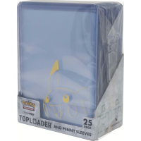 PKM Pikachu Toploader & Penny Sleev (25)