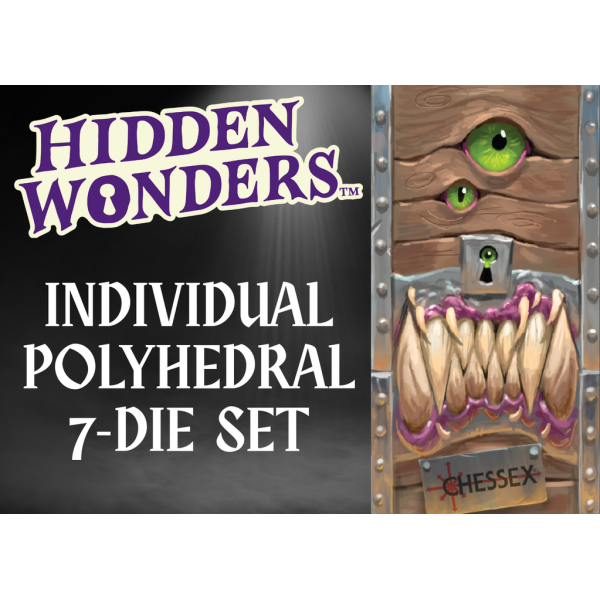 Hidden Wonders: Assorted 7-Würfelset