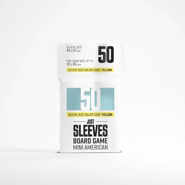 Gamegenic Just Sleeves Mini American 44 x 67 mm – 50 Stück
