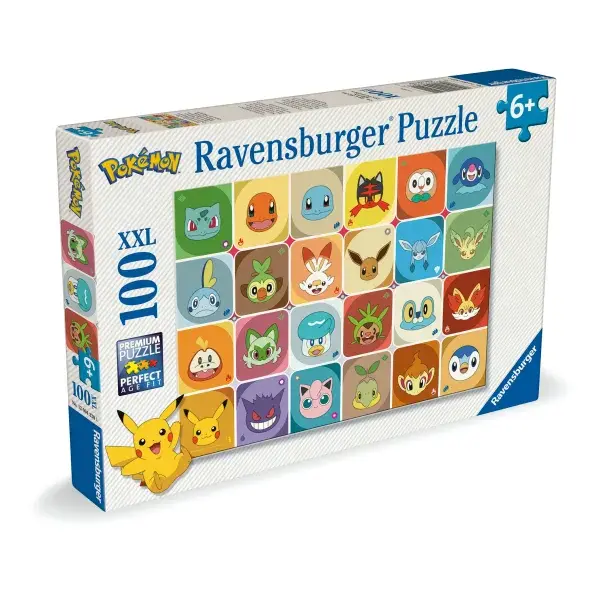 Pokémon Gesichter | 100 XXL Teile Puzzle