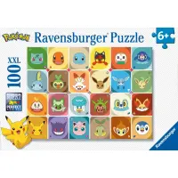 Pokémon Gesichter | 100 XXL Teile Puzzle