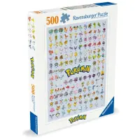 Die ersten 151 Pokémon | 500 Teile Puzzle