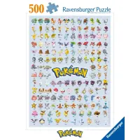 Die ersten 151 Pokémon | 500 Teile Puzzle