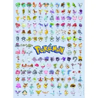 Die ersten 151 Pokémon | 500 Teile Puzzle