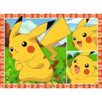 Ravensburger Speedy Puzzle Pokémon, 4 × 35 Teile