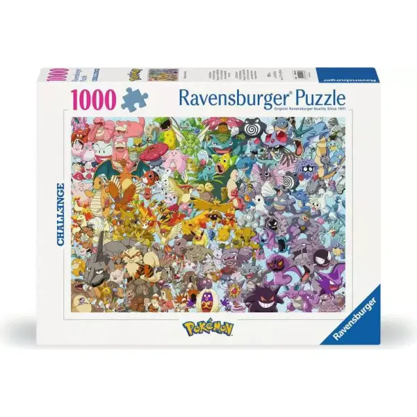Ravensburger Puzzle – Challenge Pokémon, 1000 Teile
