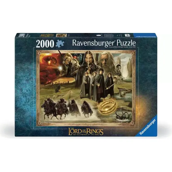 Ravensburger Puzzle – Der Herr der Ringe: Die Gefährten, 2000 Teile