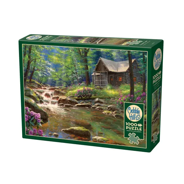 Waldhütte am Bach 1000 Teile