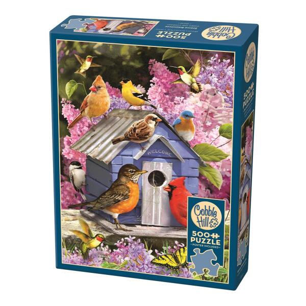 Cobble Hill – Frühlingsvogelhäuschen – 500 Teile