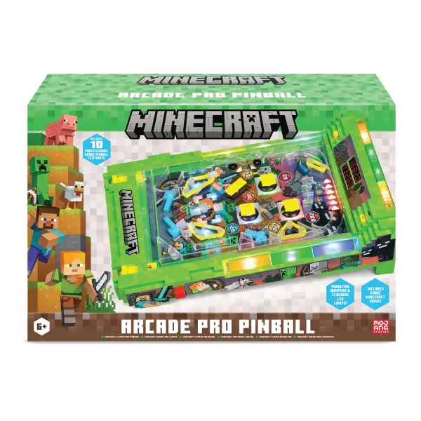 Minecraft Arcade Pinball Overworld