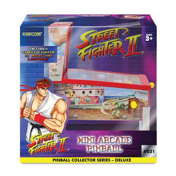 Street Fighter II – Collectible Desktop Arcade Pinball