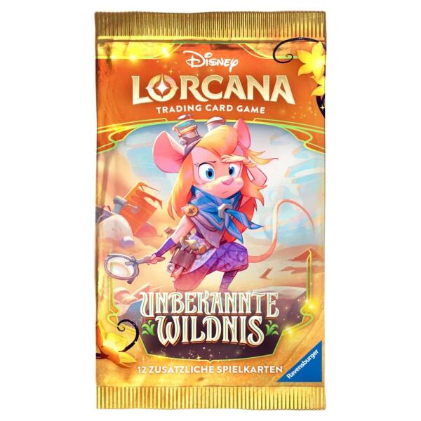 Disney Lorcana TCG Unbekannte Wildnis Booster *Deutsche Edition*