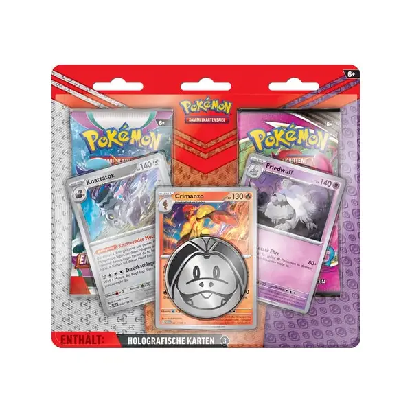 Pokemon Sammelkartenspiel: Aufgewerteter 2er-Pack-Blister (Aug 2023)