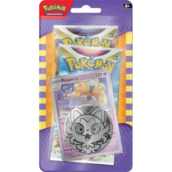 Pokémon-Sammelkartenspiel: Generic 2-Pack Blister August 2024