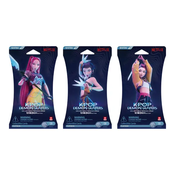 K-Pop Demon Hunters: Kayou World Tour Collectible Cards Energy Edition Booster EN