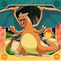 Ravensburger Kinderpuzzle – Pokémon, 3 × 49 Teile