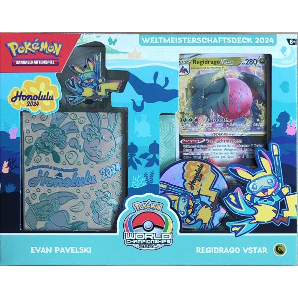 Pokémon Weltmeisterschaftsdeck 2024 – Regidrago-VSTAR – Evan Pavelski