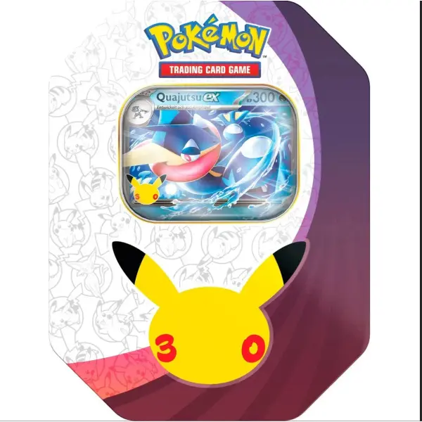 Pokémon 30 Jahre – Tin-Box Nacht: Quajutsu-ex – Deutsch