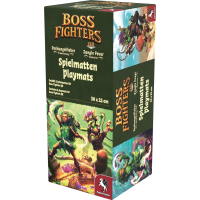 Boss Fighters QR – Spielmatten: Dryade und Goblin (2 Stück)