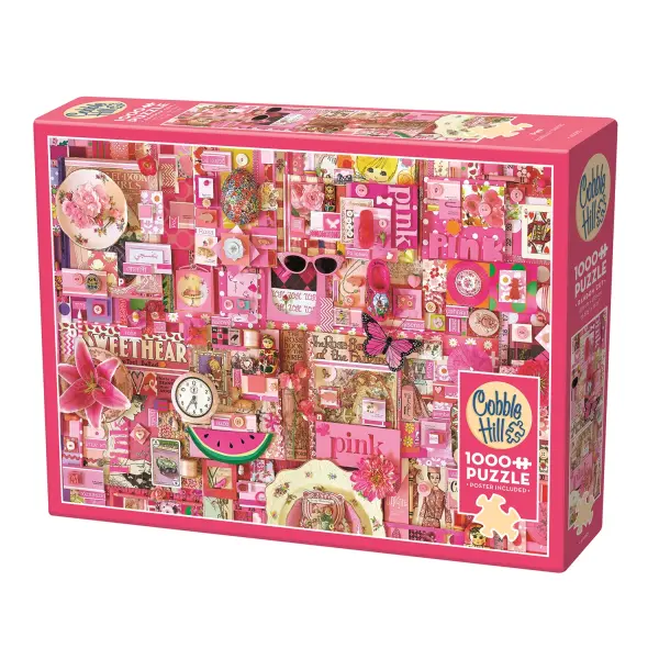 Cobble Hill – Alles Pink - 1000 Teile Puzzle