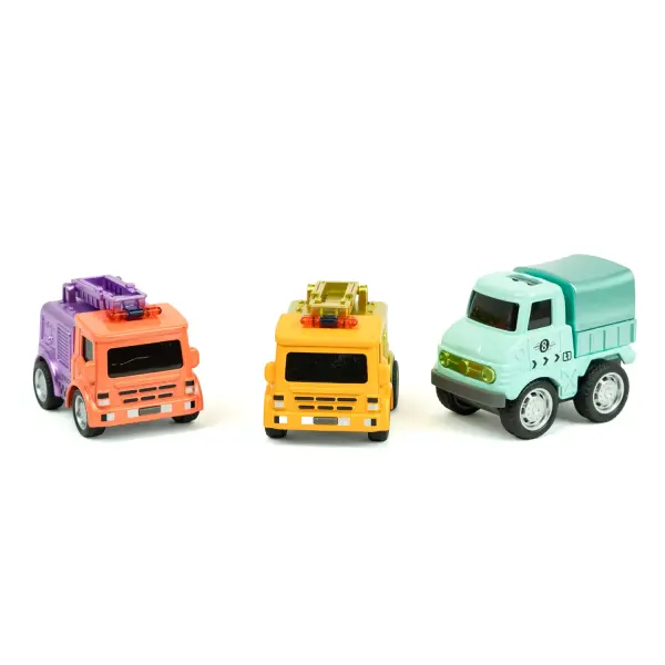 Rookies Go! Go! – Pull Back Nutzfahrzeuge (sortiert)