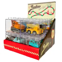 Rookies Go! Go! – Pull Back Baufahrzeuge (sortiert)