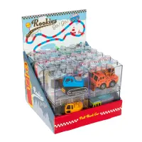 Rookies Go! Go! – Pull Back Baufahrzeuge (sortiert)
